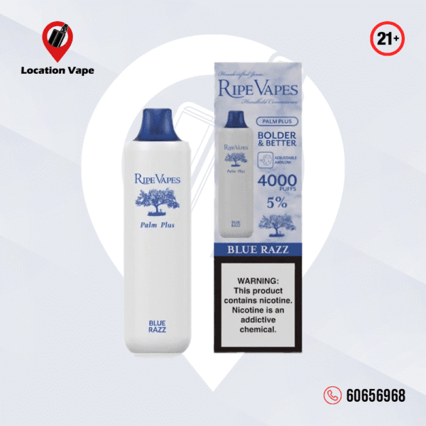 Ripe Vapes Blue Razz 4000 Puffs