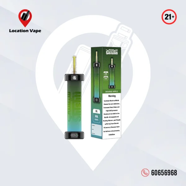 Shishti double apple 30000 puffs 3mg