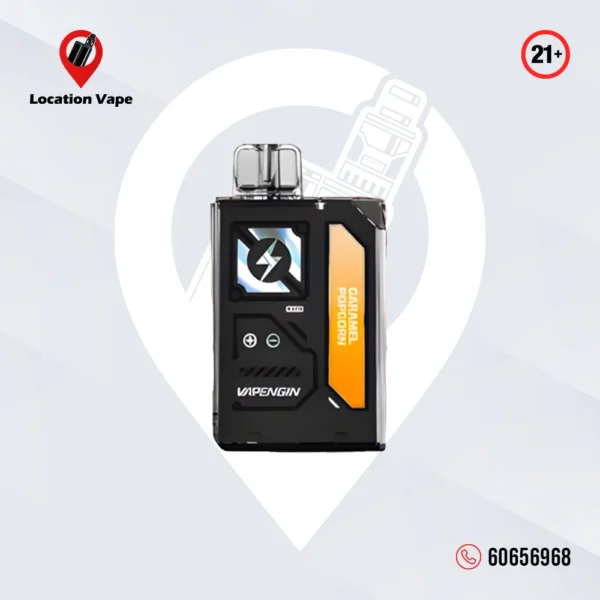 Vapengin caramel popcorn 7500 puffs 20 mg