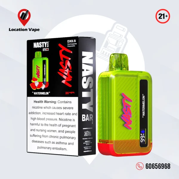 Nasty Bar Watermelon 8500 Puffs 20mg