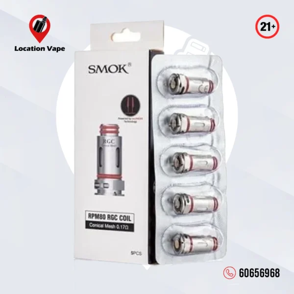Smok RPM80 RGC Coil 0.17 ohm