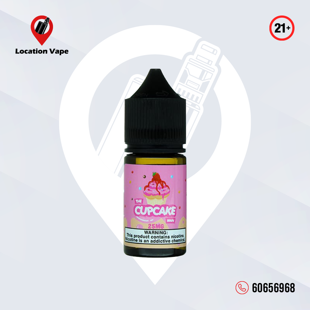 The Cupcake Man Strawberry 50mg